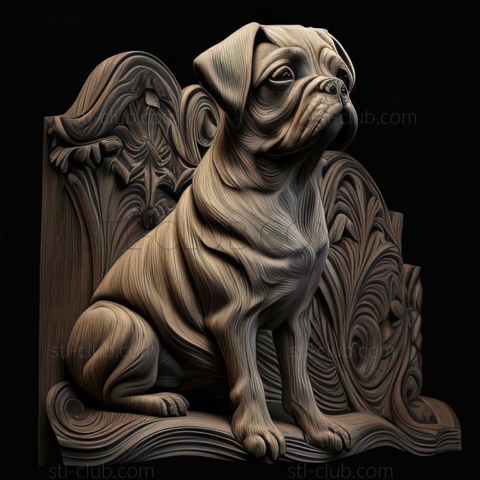 3D model st Phunsan dog (STL)